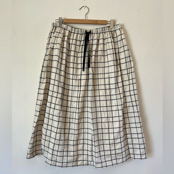 Anthropologie Corey Lynn Calter Plaid Midi Skirt - Picture 7 of 7